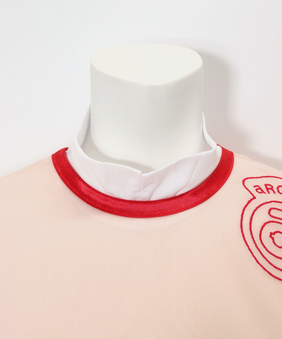 首元部分（ピンク）