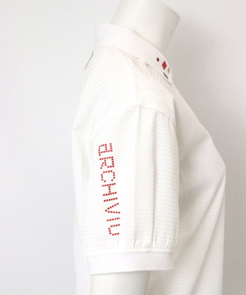 肩ロゴデザイン部分(ホワイト×レッド）