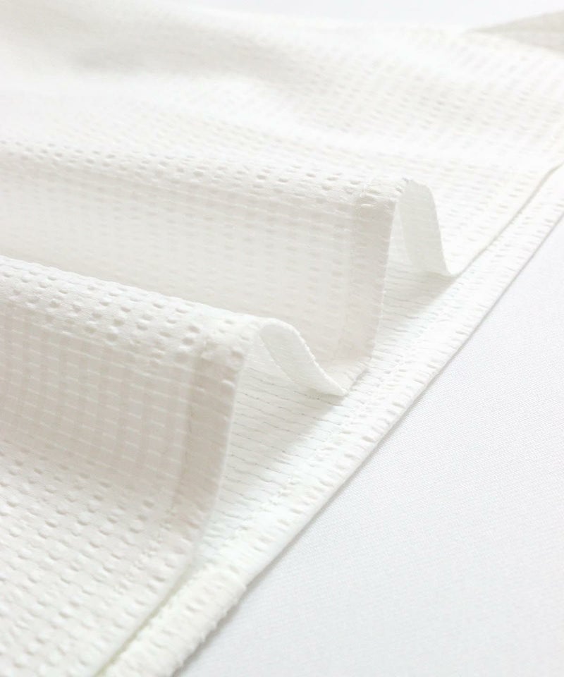 生地感（ホワイト×レッド）