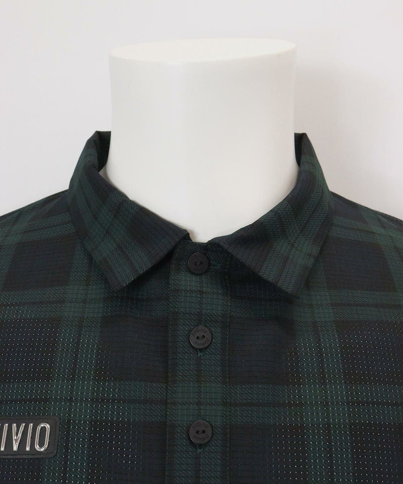 襟元部分（グリーン）