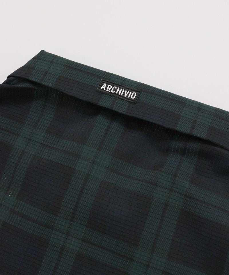 襟元後部分（グリーン）