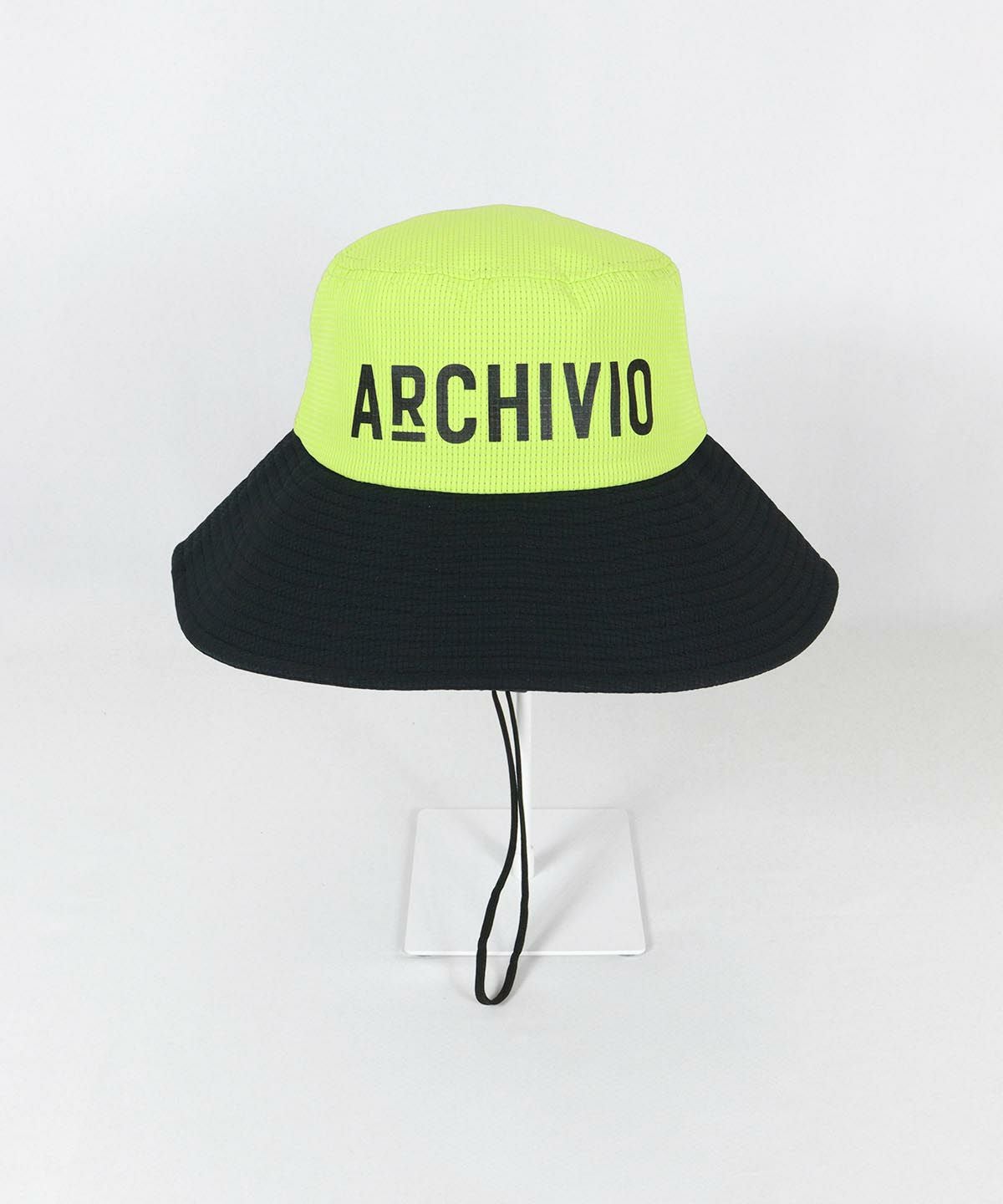 配色撥水アドベンチャーハット(イエロー)