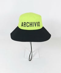 配色撥水アドベンチャーハット(イエロー)