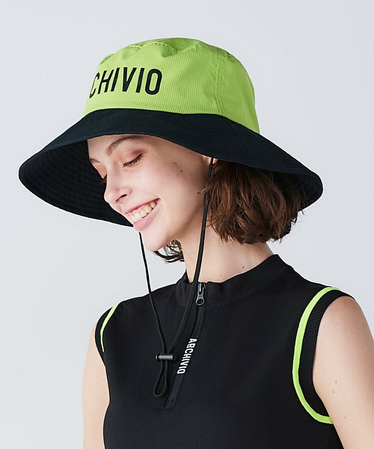 モデル着用画像(イエロー)