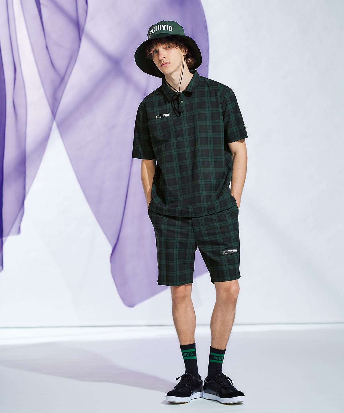 モデル着用画像(グリーン)