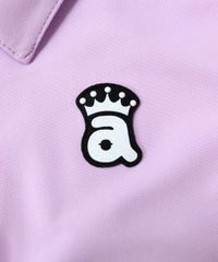 胸元ロゴデザイン部分（ライトパープル）