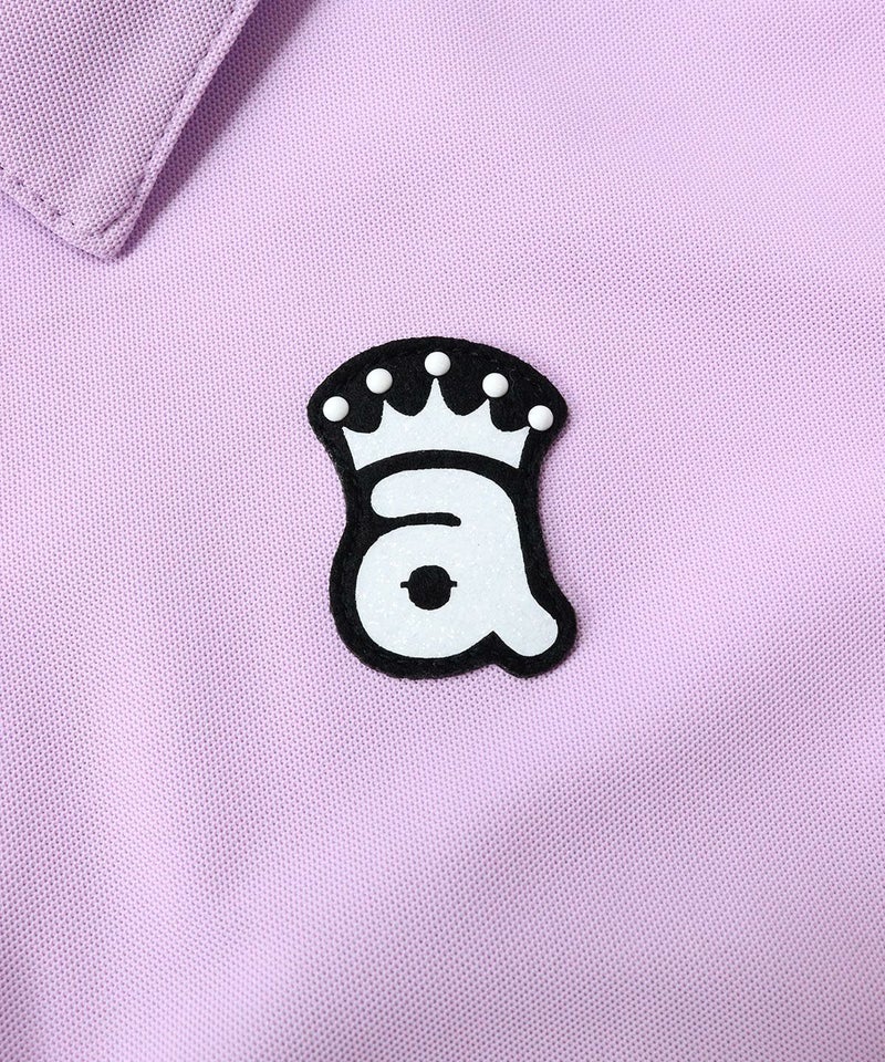 胸元ロゴデザイン部分（ライトパープル）