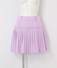 プリーツ切替UV速乾スカート(ライトパープル)
