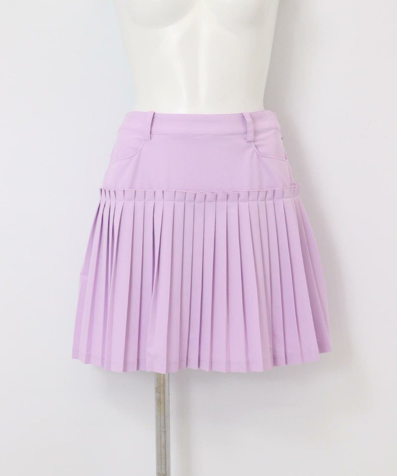 プリーツ切替UV速乾スカート(ライトパープル)