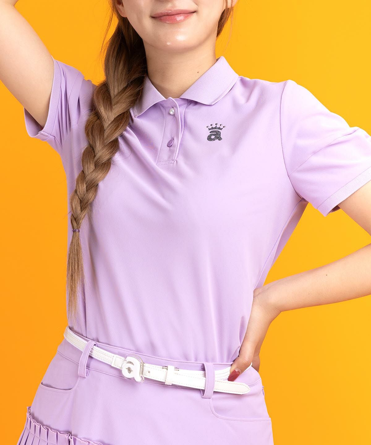 モデル着用画像（ライトパープル）