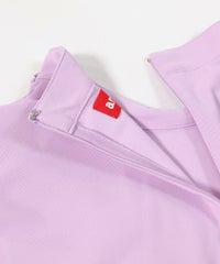 後ろファスナー部分(ライトパープル)