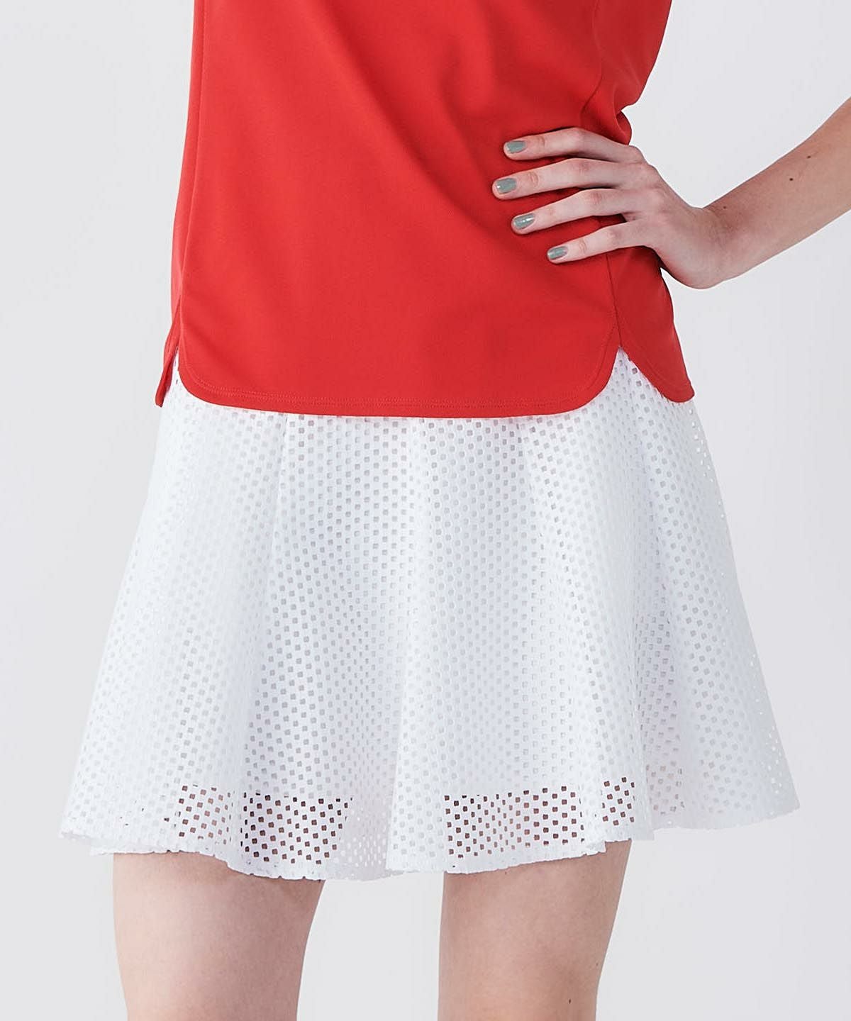 UV冷感メッシュフレアスカート|アルチビオ-アウトレット- - ゴルフ