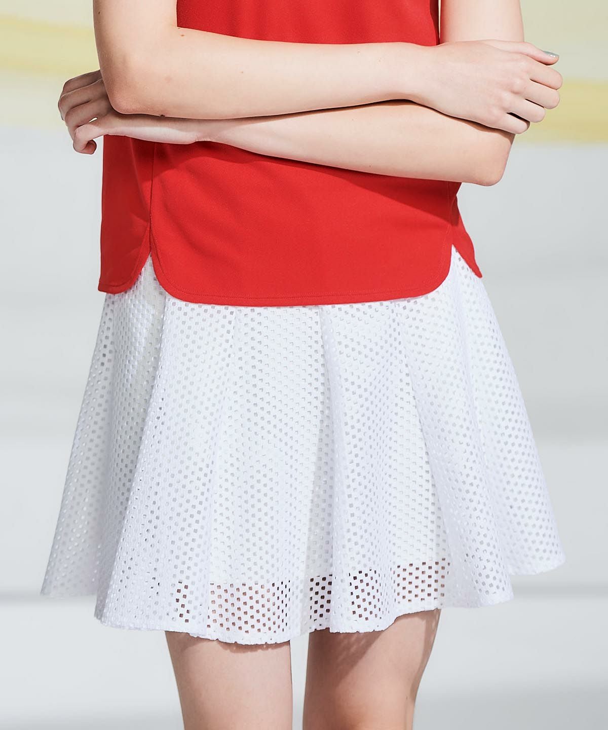 UV冷感メッシュフレアスカート|アルチビオ-アウトレット- - ゴルフ