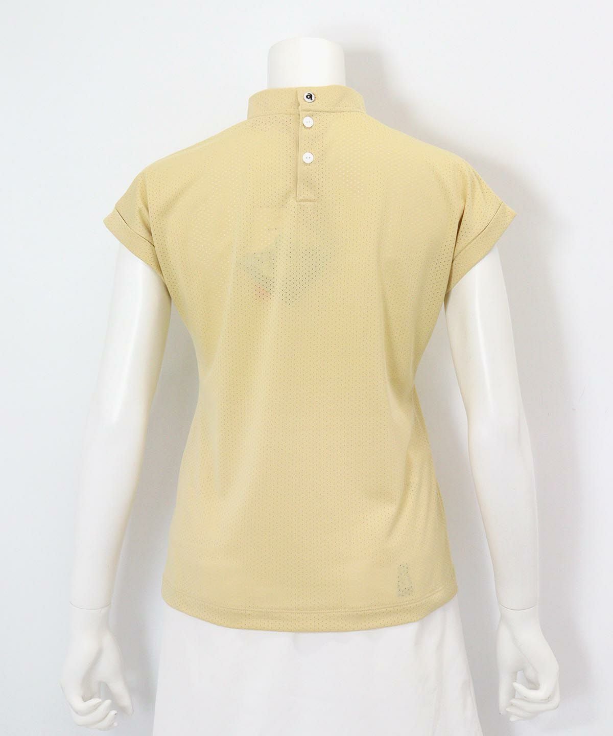 通気撥水メッシュプルオーバー(ベージュ)後ろ