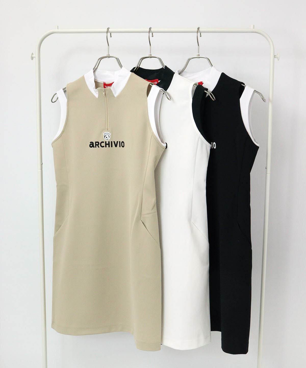 バックフリル速乾ワンピース|アルチビオ - ゴルフウェアや婦人服通販