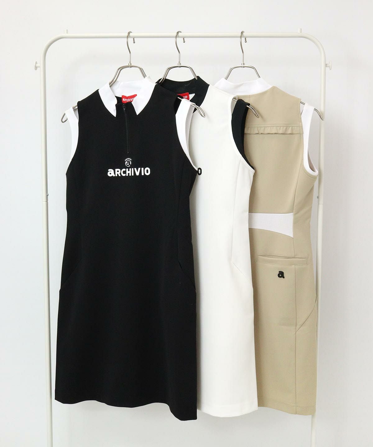 バックフリル速乾ワンピース|アルチビオ - ゴルフウェアや婦人服通販