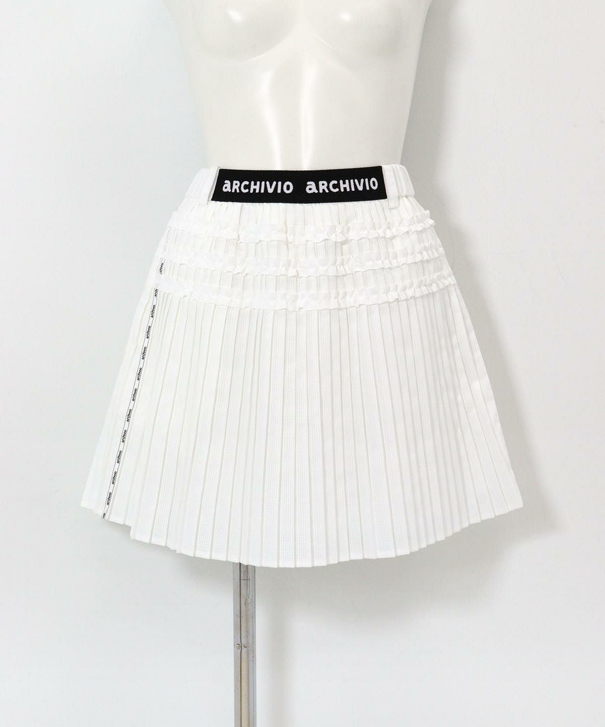ミニプリーツ撥水通気スカート|アルチビオ - ゴルフウェアや婦人服通販
