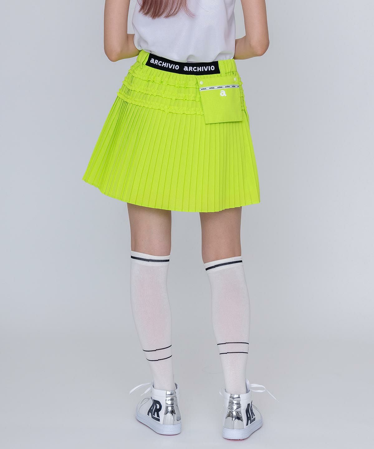 ミニプリーツ撥水通気スカート|アルチビオ - ゴルフウェアや婦人服通販
