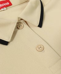 ボタンアップ(ベージュ)