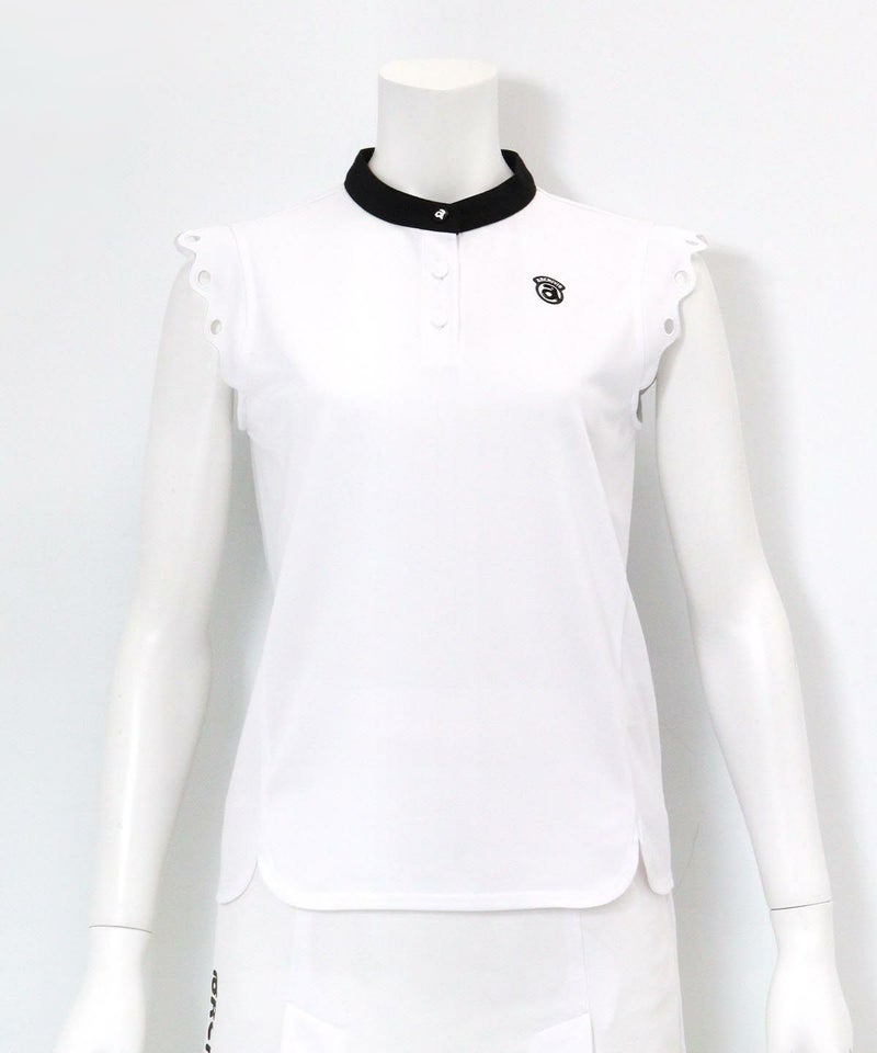 スカラップ袖UVプルオーバー(ホワイト)