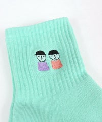 デザイン部分(ライトグリーン)