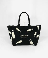  コットンキャンバストートバッグ（ブラック）