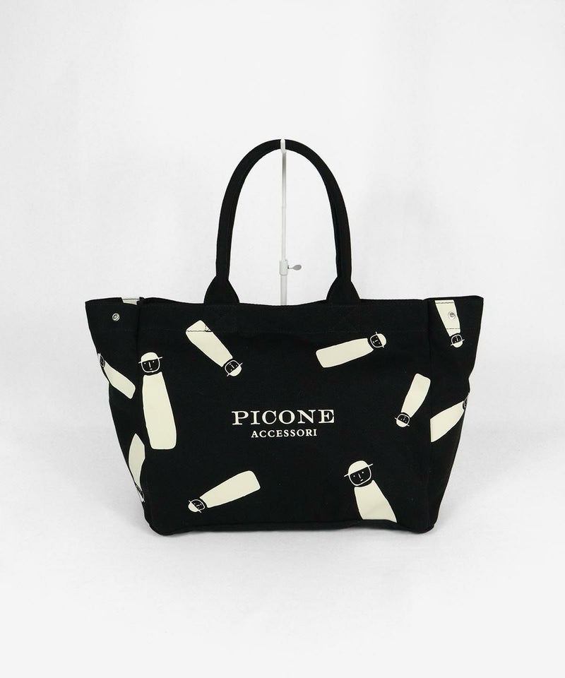  コットンキャンバストートバッグ（ブラック）