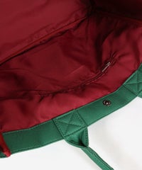 内側ポケット部分（グリーン）