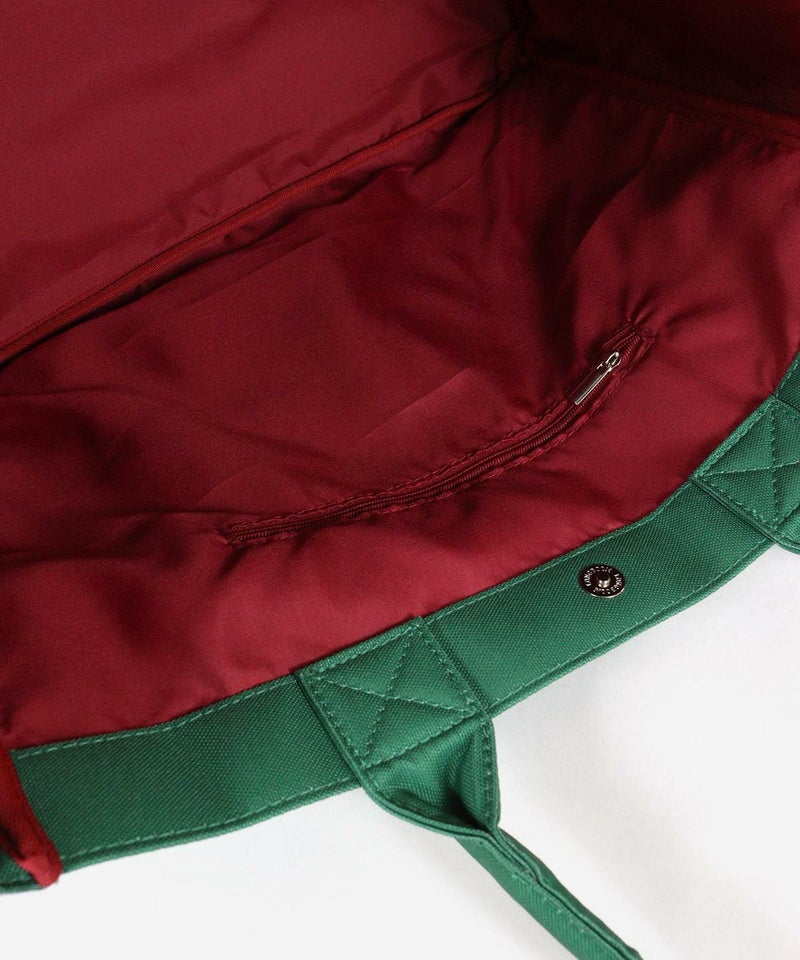 内側ポケット部分（グリーン）