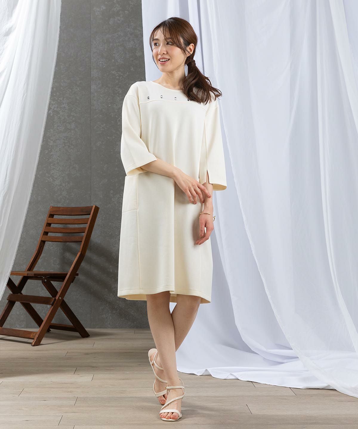 ビーズ刺繍ワンピース|スタジオピッコーネ-アウトレット- - ゴルフ