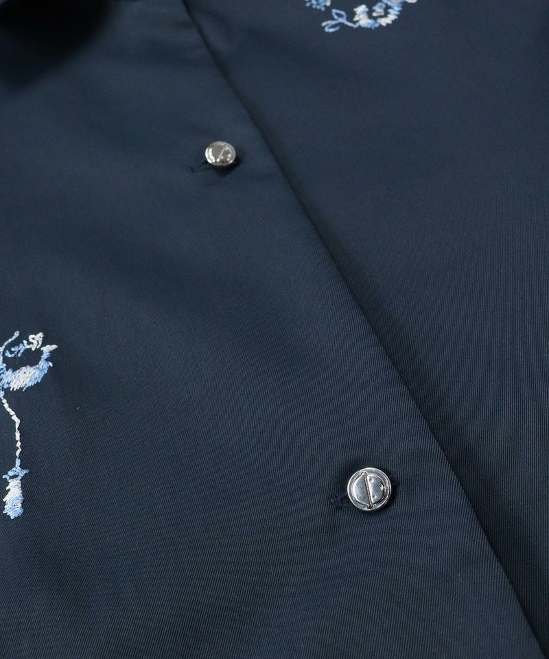 ボタン部分（ネイビー）