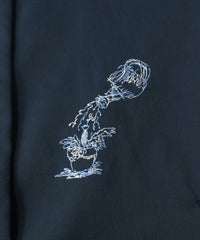 刺繍デザイン部分（ネイビー）