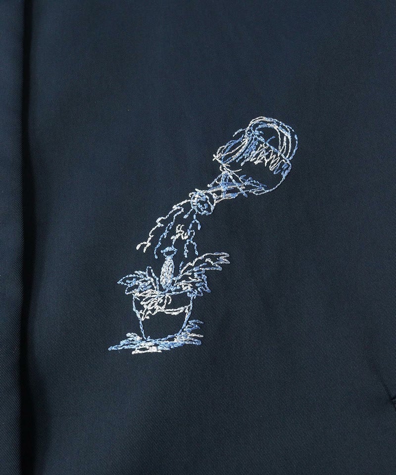 刺繍デザイン部分（ネイビー）