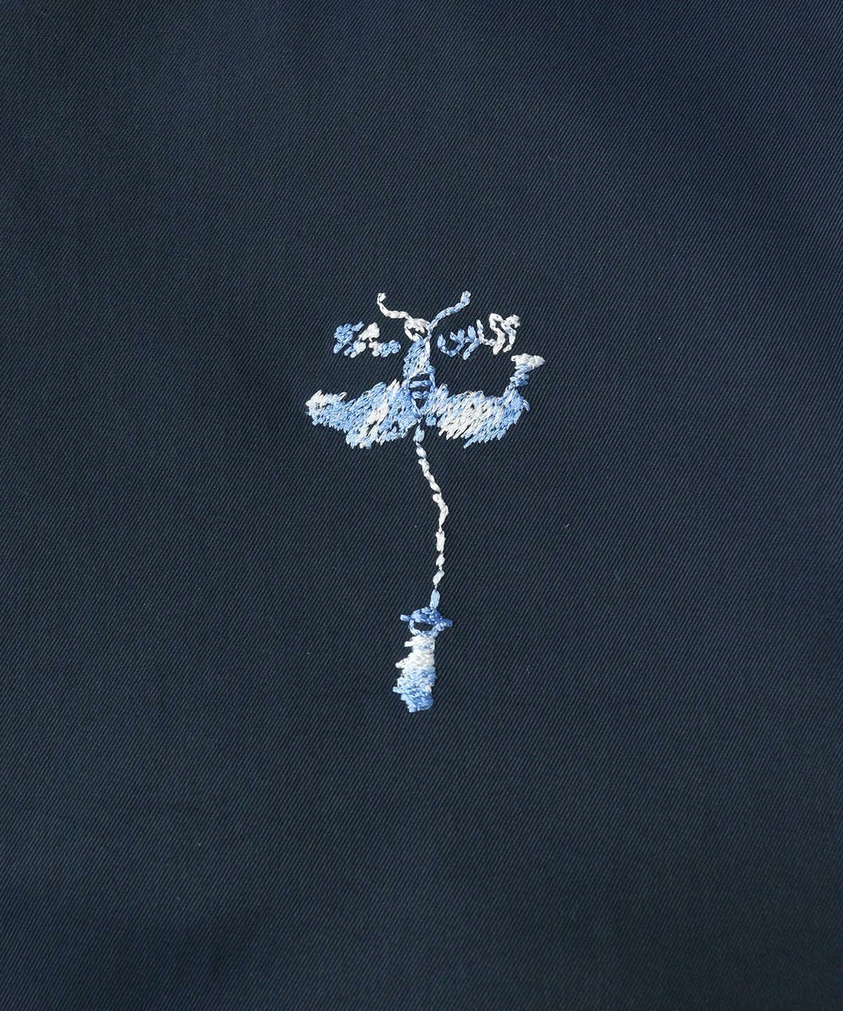 刺繍デザイン部分（ネイビー）