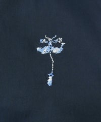 刺繍デザイン部分（ネイビー）