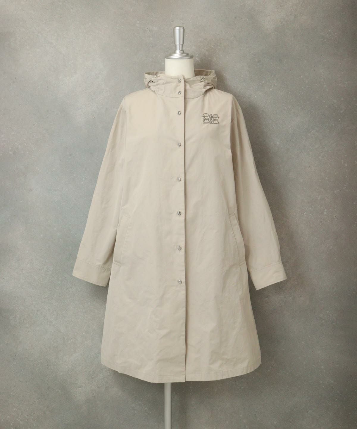 バックドロストコート(ベージュ)