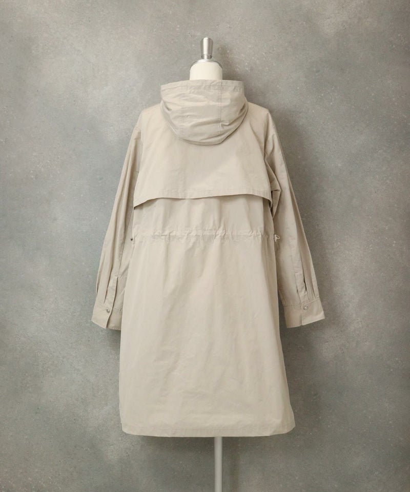 バックドロストコート後(ベージュ)