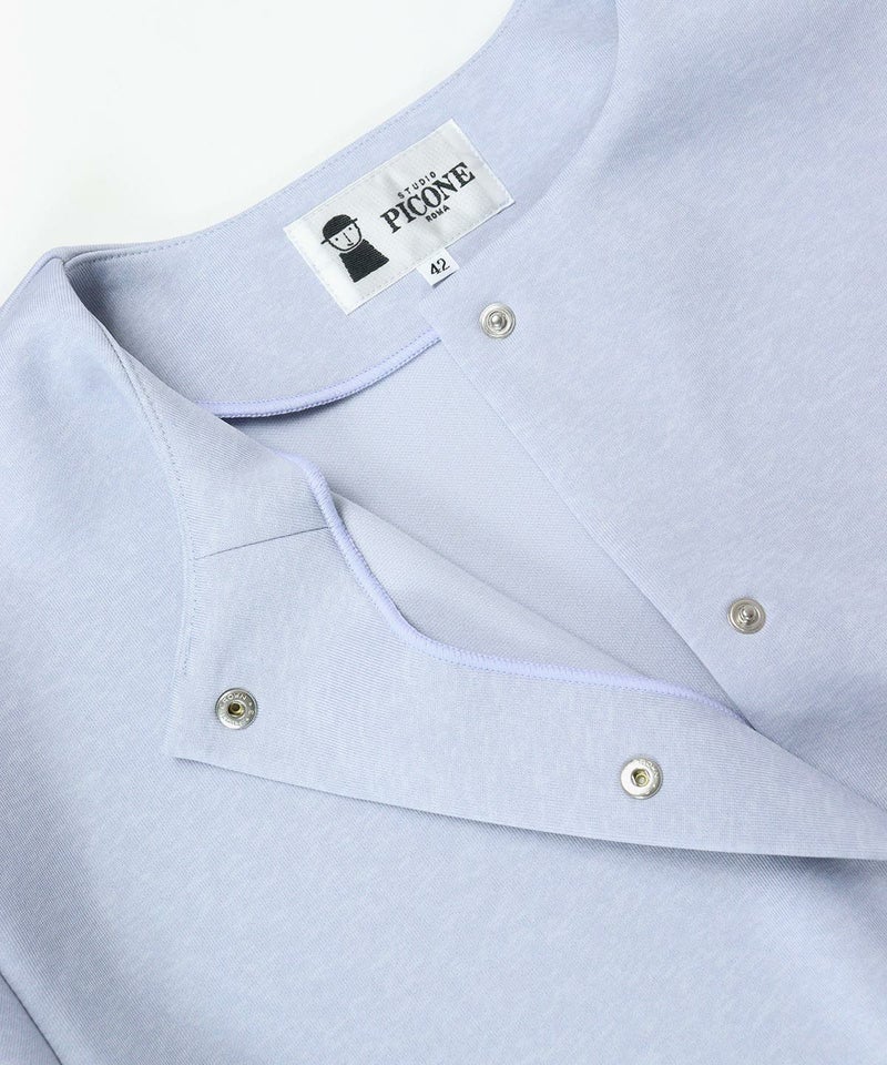 襟元開口（ライトブルー）