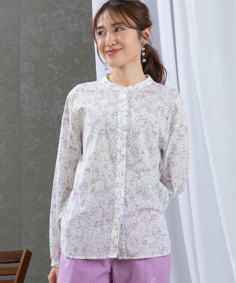 モデル着用画像（ホワイト）