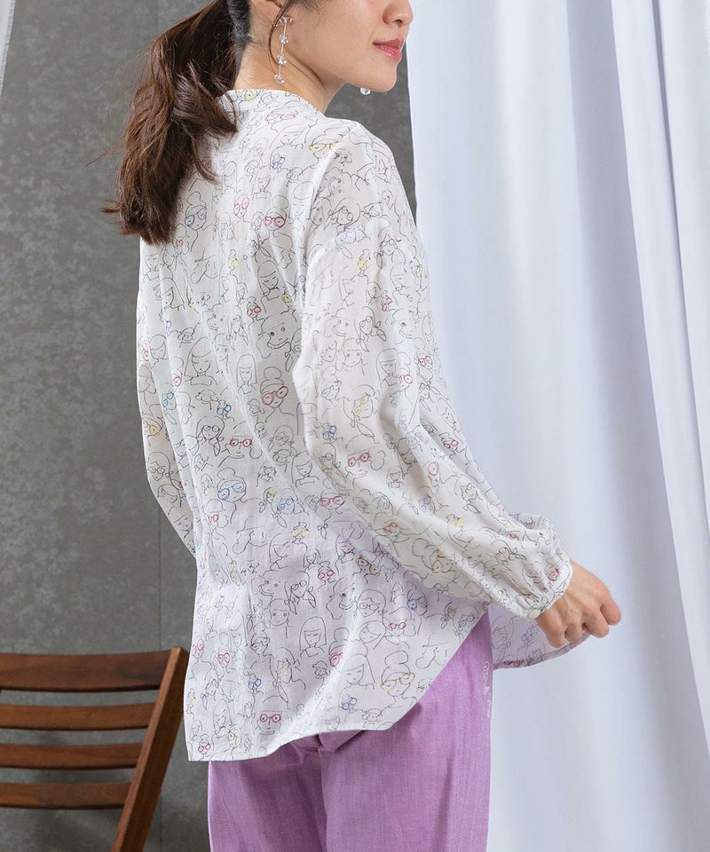 モデル着用画像（ホワイト）