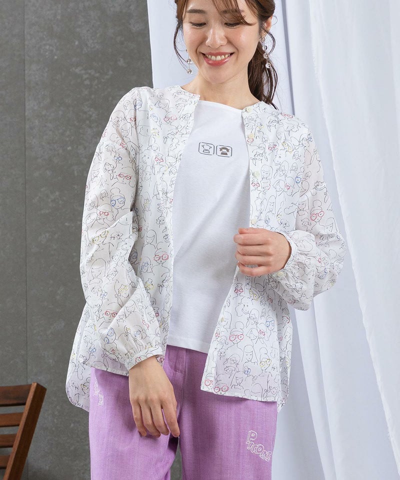 モデル着用画像（ホワイト）