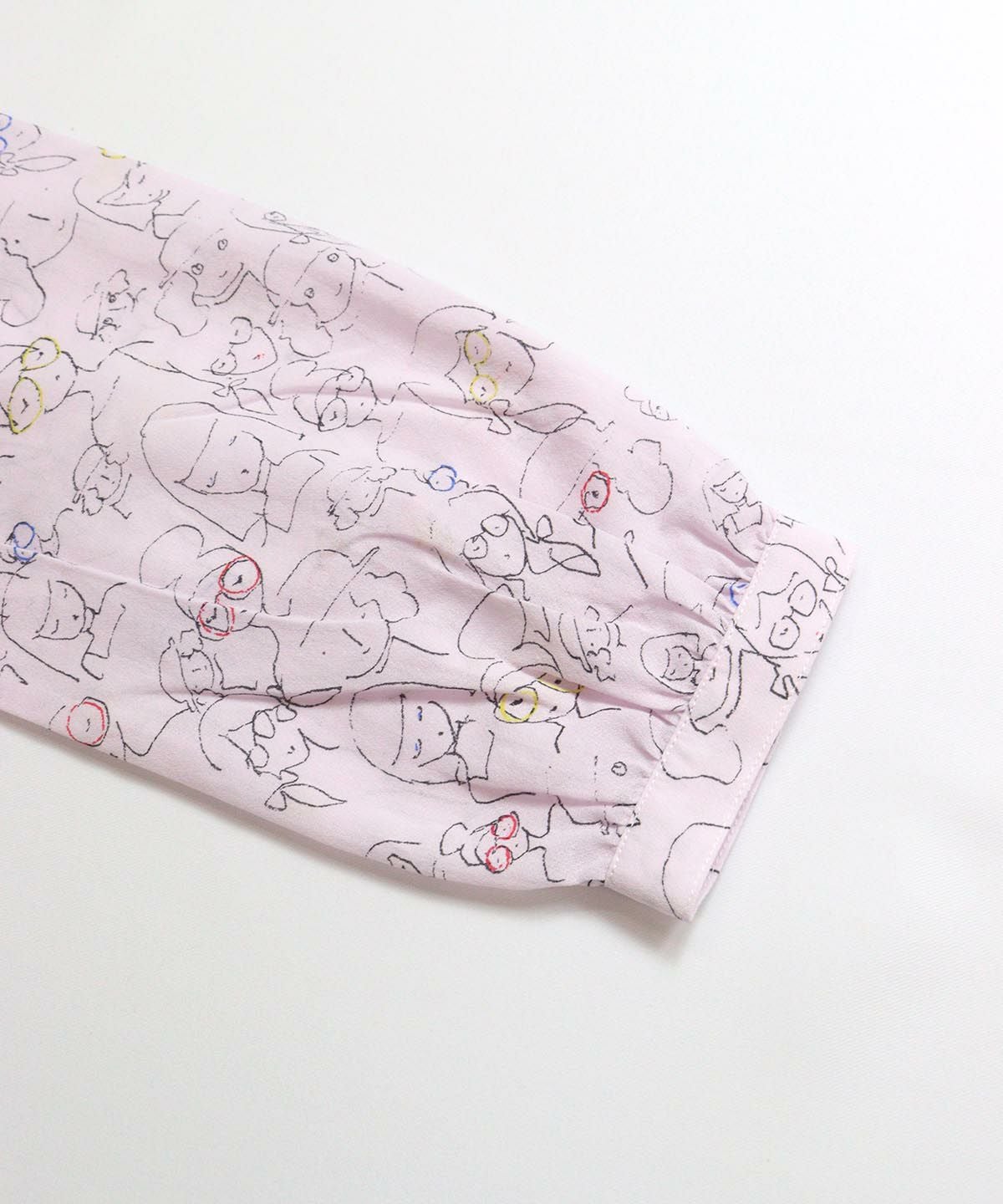 袖口部分（ピンク）