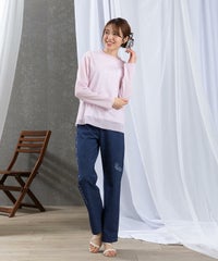 モデル着用画像（ネイビー）