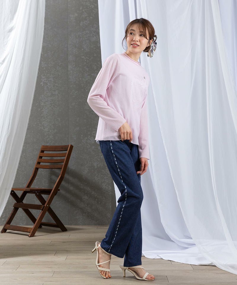 モデル着用画像（ネイビー）