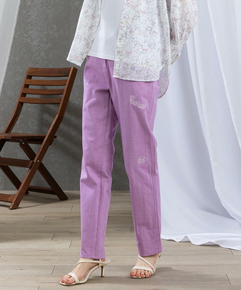 モデル着用画像（ライトパープル）