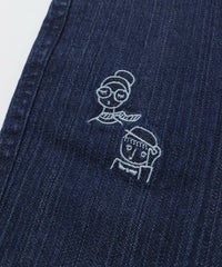 デザイン部分（ネイビー）