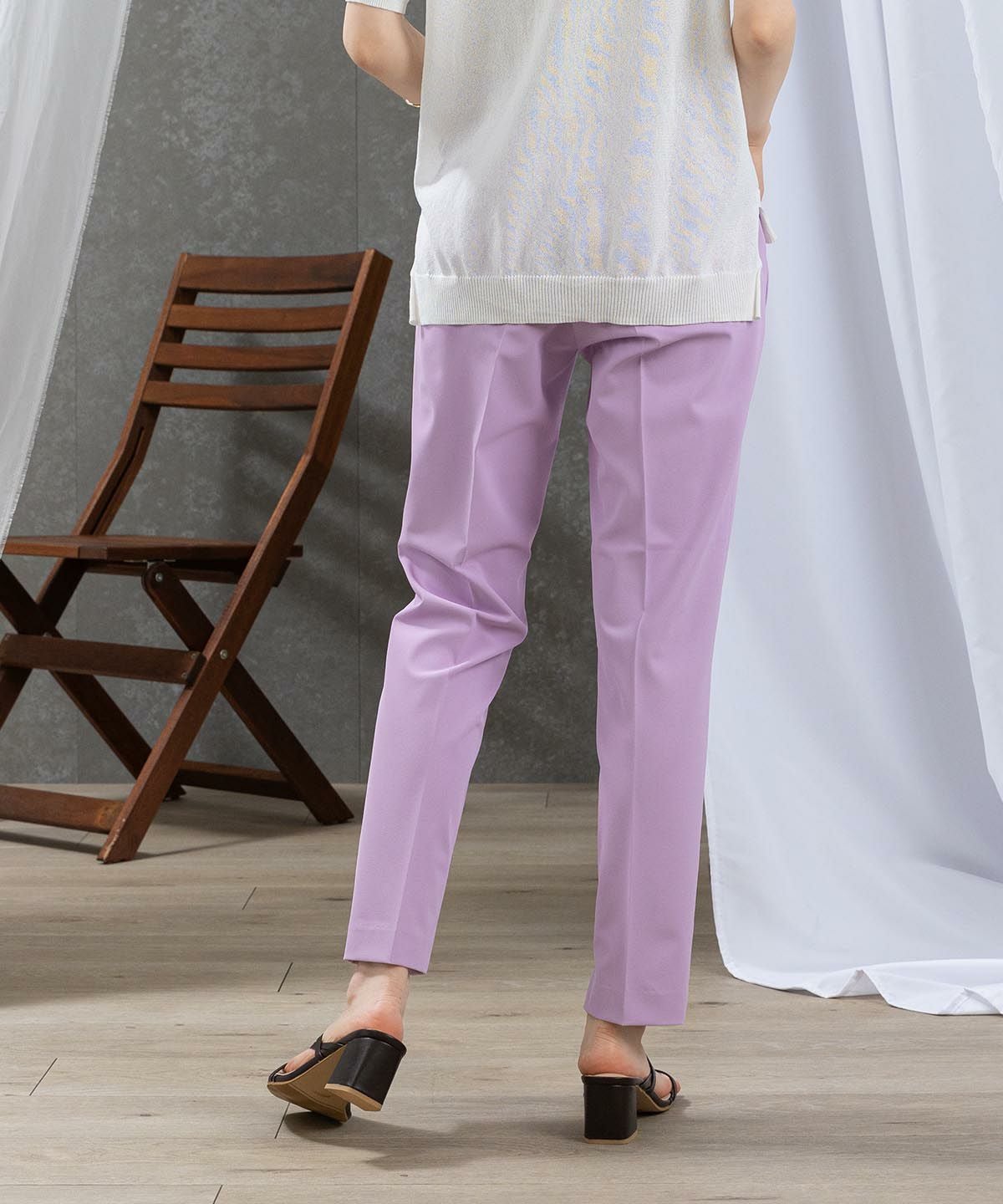 モデル着用画像(ライトパープル)