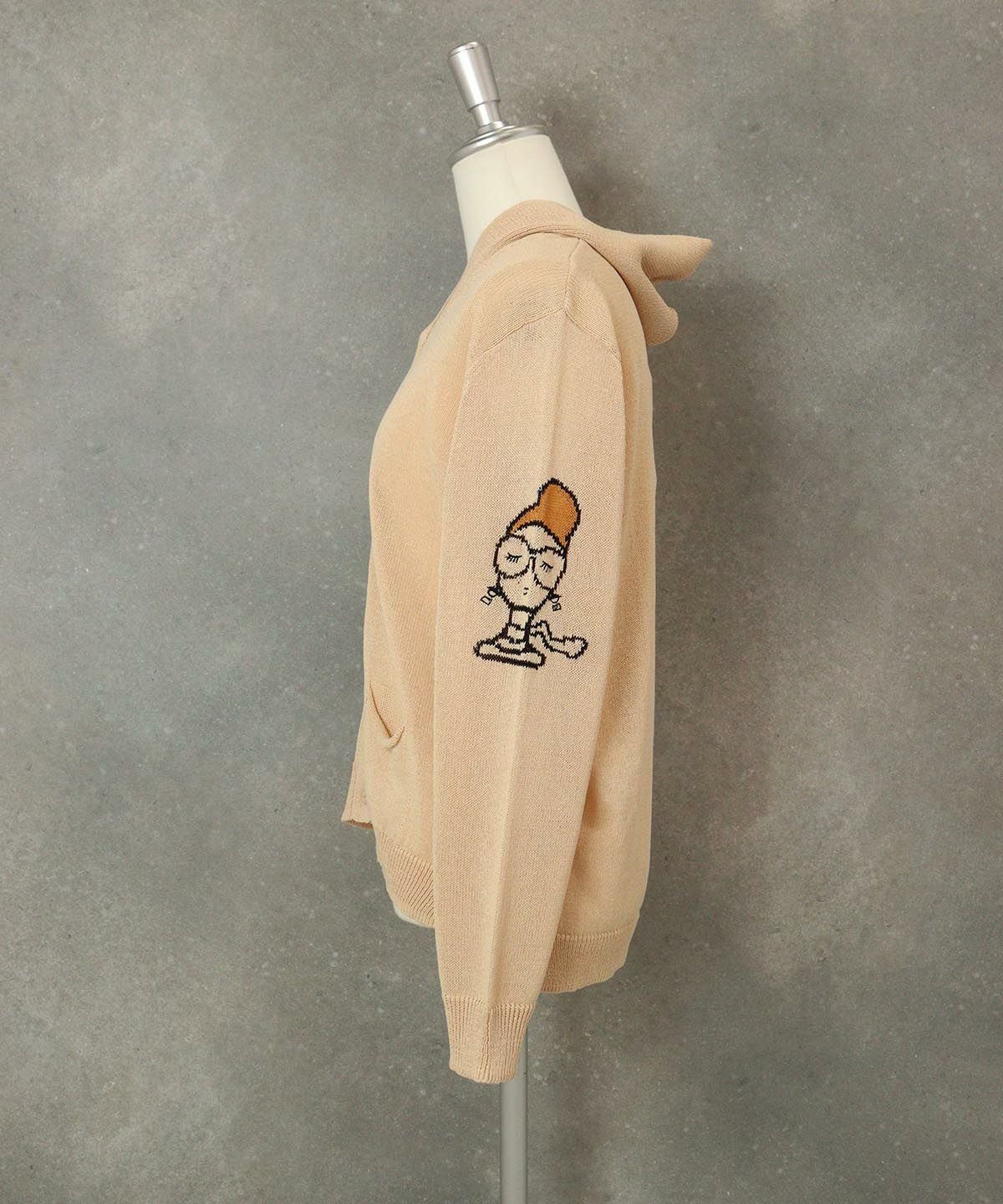 左サイド袖（ライトオレンジ）