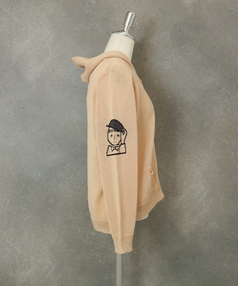 右サイド袖（ライトオレンジ）