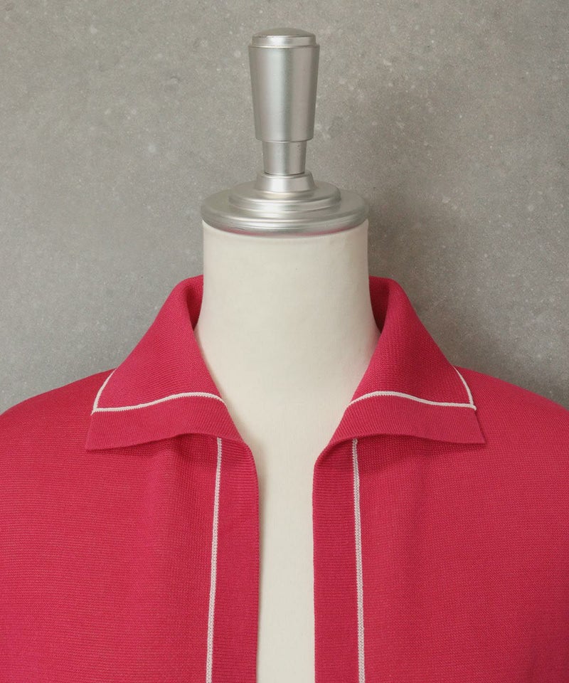 襟部分（ピンク）